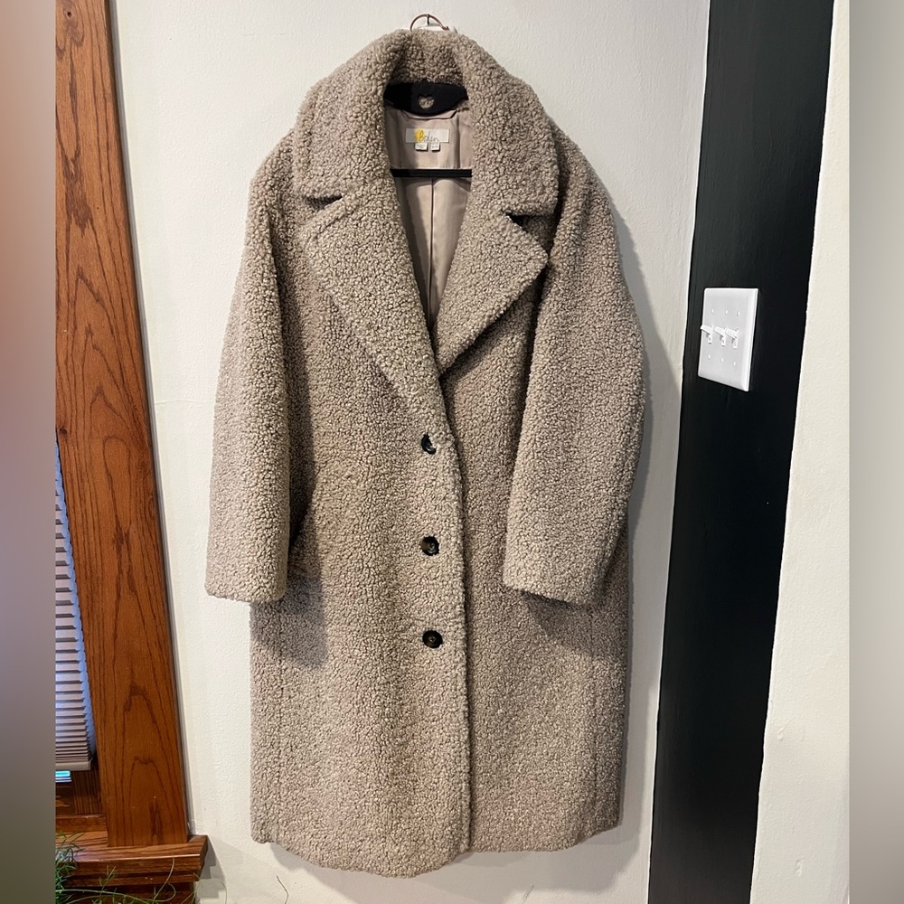 Boden Taupe Winter Jacket